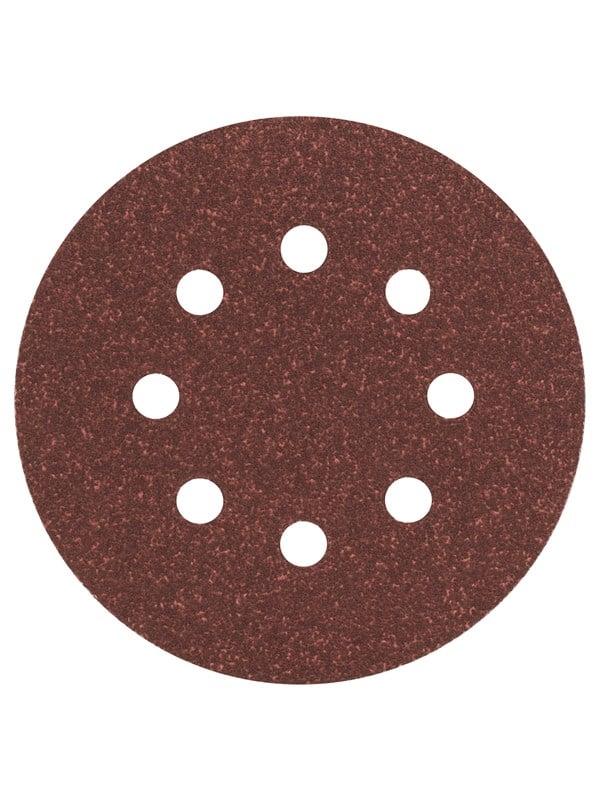 Bosch Accessories 2609256A24 Excenter slibepapir med burrebånd, perforeret Kornstørrelse 80 (Ø) 125 mm 5 stk