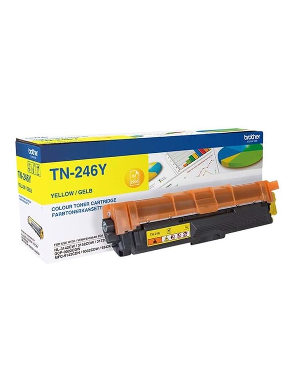 Brother TN 246Y Gul 2200 sider Toner