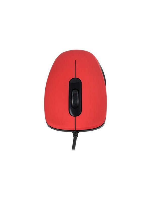 MODECOM MC-M10S - Mus - Optisk - 3 knapper - Rød