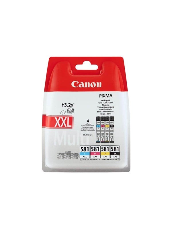 Canon CLI-581XXL / 1998C005 C/M/Y/BK Mul