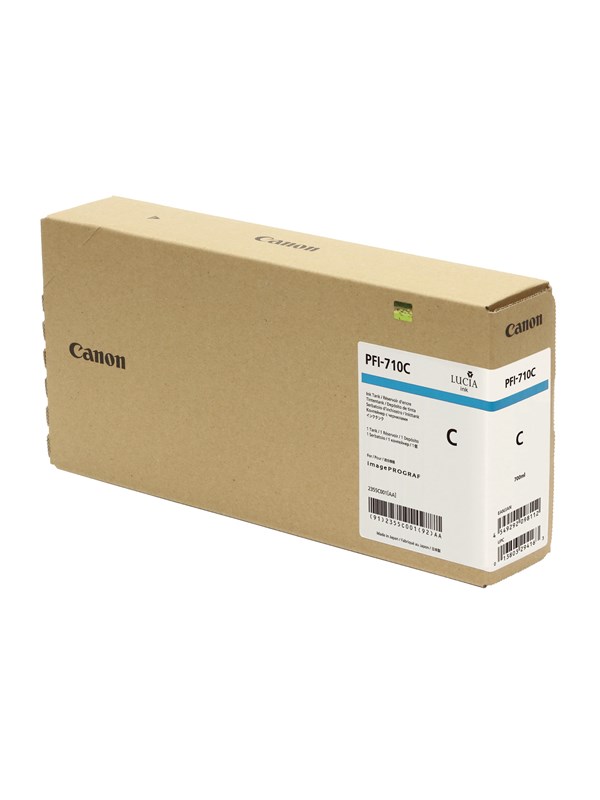 Canon Blæk Cyan Pfi-710 700ml - Tx-2000/3000/4000