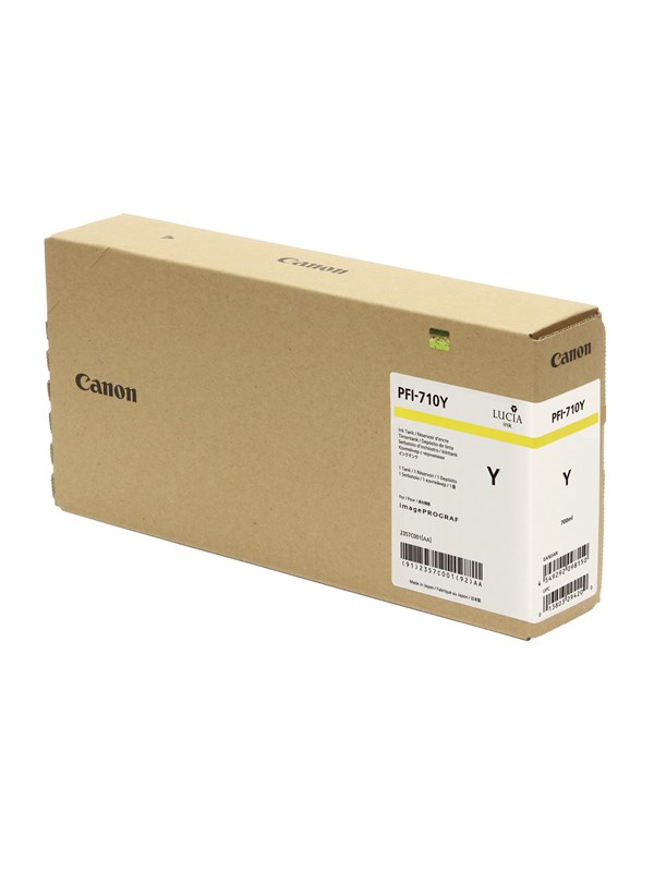 Canon Blæk Gul Pfi-710 700ml - Tx-2000/3000/4000