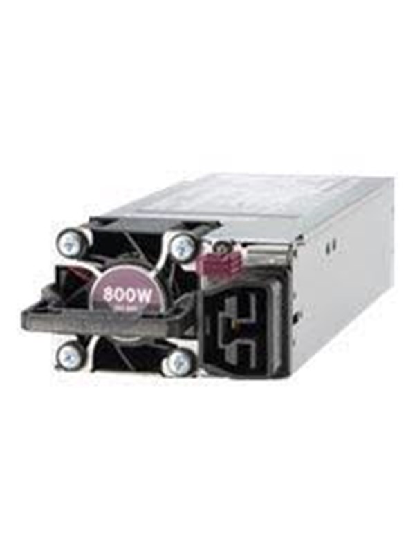 HPE Universal Power Supply Kit - Strømforsyning - hurtigstik/redundant (indstiksmodul) - Flex Slot - 80 PLUS Platinum - AC 277 / DC 380 V - 800 Watt - 877 VA
