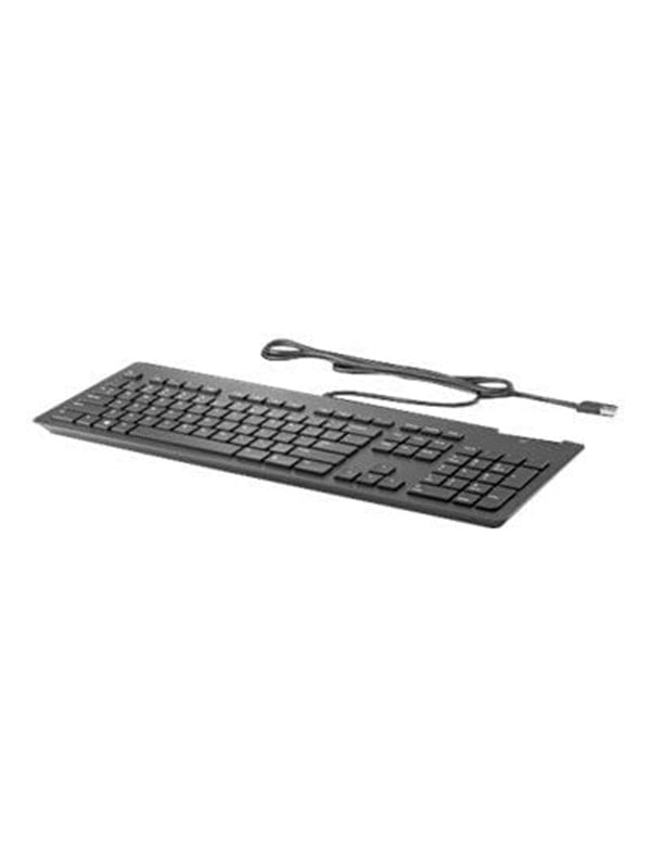 HP Business Slim - Tastatur - Finsk - Sort