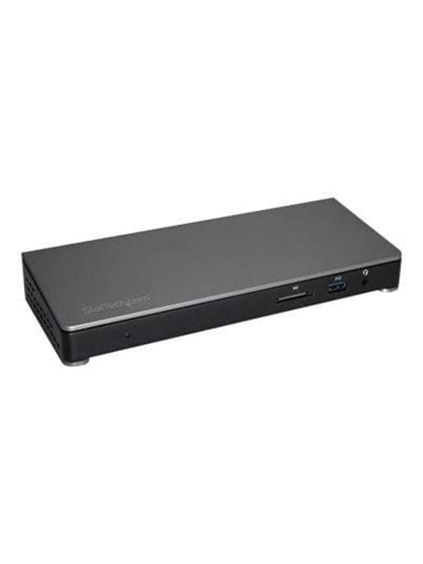 StarTech.com Thunderbolt 3 Dock with SD Card Reader - Dual-4K - 85W USB Power Delivery - dockingstation