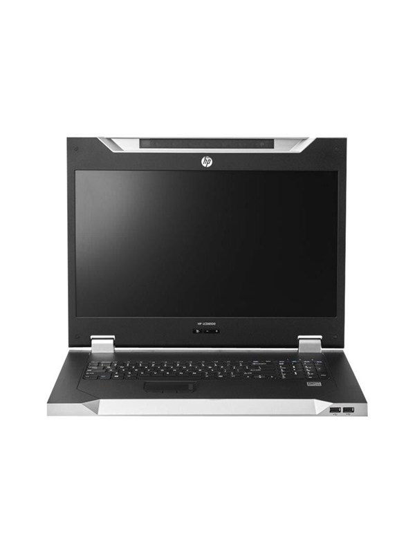 HPE LCD8500 - KVM-konsol - USB - 18.51 - rackversion - 1600 x 1200 @ 60 Hz - 187 cd/m² - 700:1 - 16 ms - sølv - 1U - for ProLiant DL20 Gen9, DL360p Gen8, DL380 Gen9, DL580 Gen9, MicroServer Gen8, ML110 Gen9