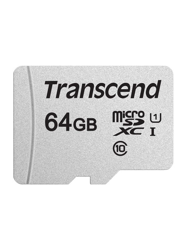Transcend Silver 300S microSD no adp R95/W45 64GB - Hukommelseskort