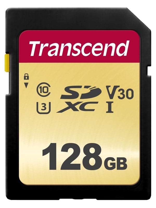 Transcend 500S SDXC UHS-3 - 128GB