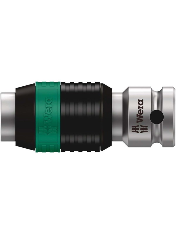 Wera 8784 A1, Sokkel, 1/4, Britisk, 1 hoved(er), 1/4, Krom-vanadium-stål, Plast