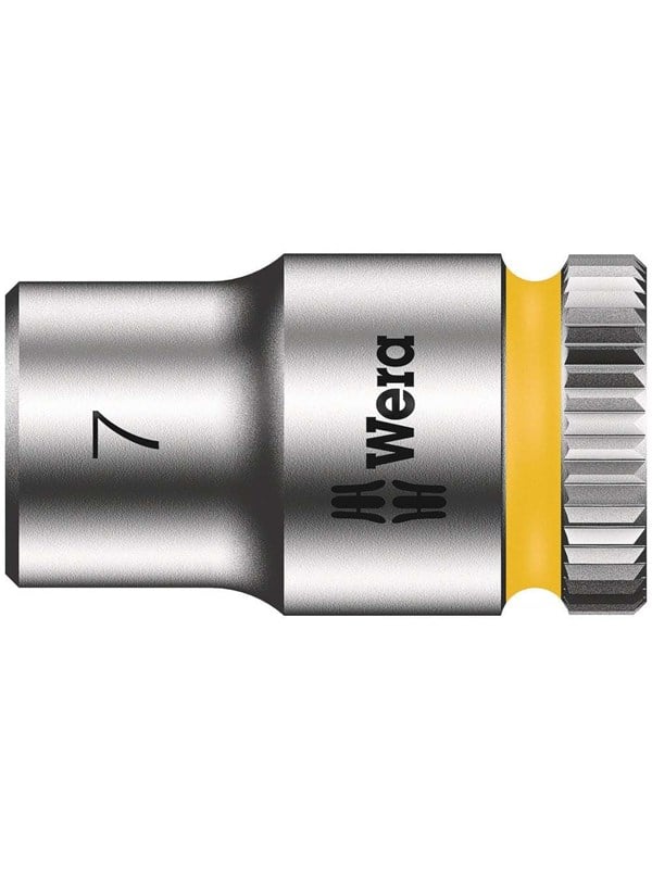 Wera 8790 HMA Zyklop-toppe med 1/4"-tilslutning, 7.0 mm billede