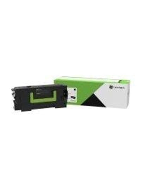 Lexmark 58D2X0E sort tonerpatron - Original, ekstra høj kapacitet