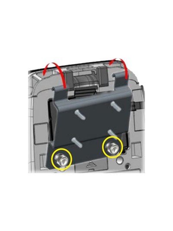 Zebra RAM ARM MOUNTING PLATE CPNT - Maks - Maks størrelse