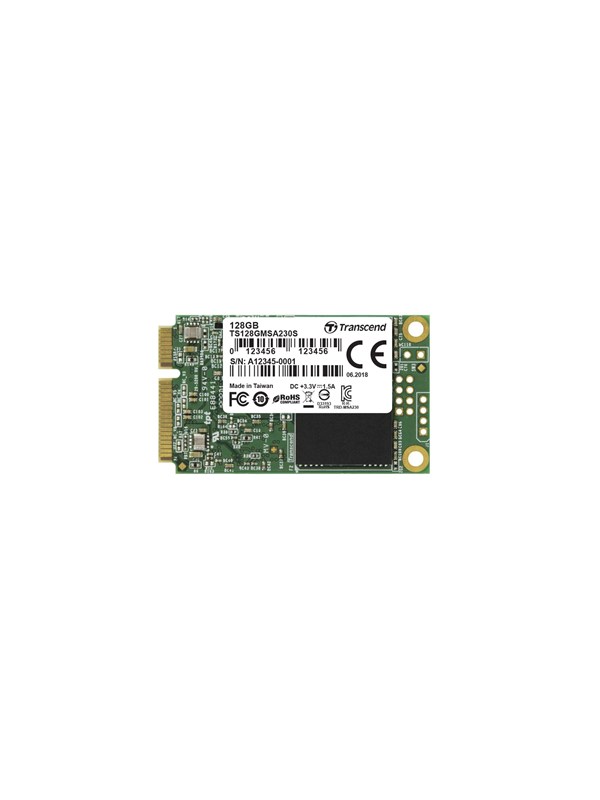 Transcend 230S SSD - 128GB - SATA-600 - mSATA
