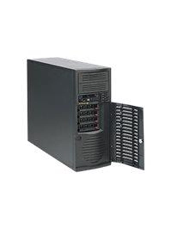 Supermicro SuperChassis 733TQ-668B midi tower PC-kabinet sort med 668 W strømforsyning