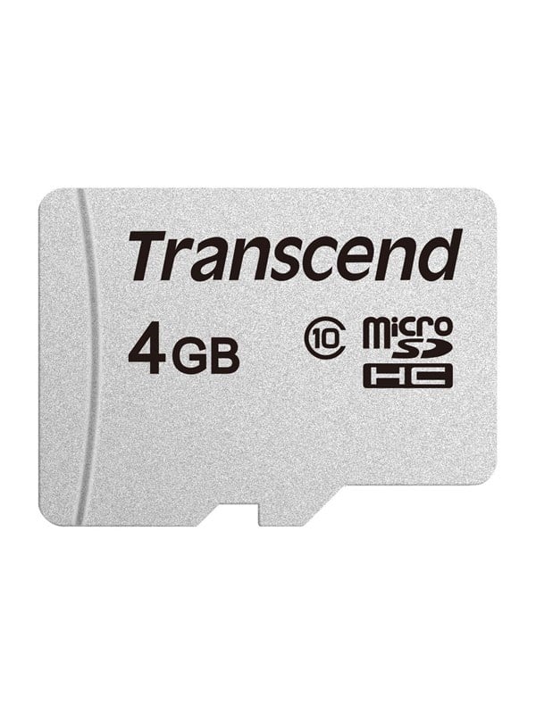 Transcend Silver 300S microSD UHS-I U3 (V30) R95/W45 4GB - Hukommelseskort