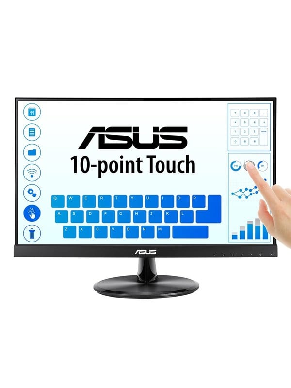 ASUS VT229H 21.5 1920 x 1080 (Full HD) VGA (HD-15) HDMI Skærm - GEEKD.dk