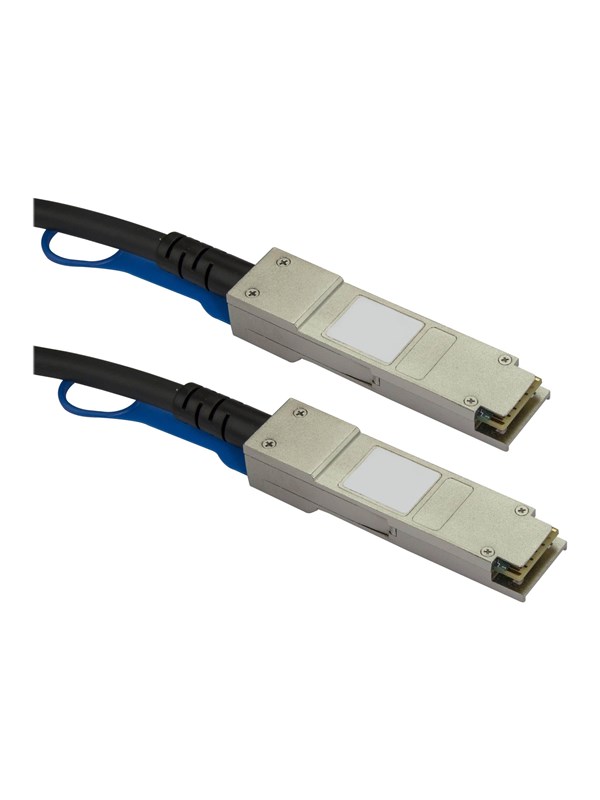 StarTech.com HP J9281B Compatible SFP+ DAC Twinax Cable - 1 m (3.3 ft.) - 10GBase direct attach cable - 1 m - black - Sort - 1m