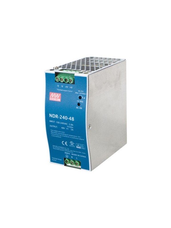 PLANET MEAN WELL DR-240-48 Strømforsyning - 240 Watt - ATX - 80 Plus