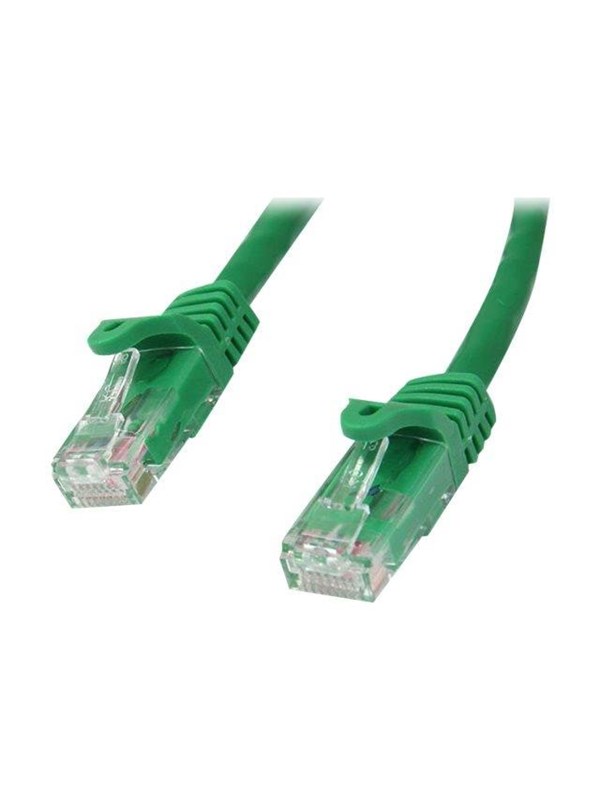 StarTech.com 10m Green Cat6 / Cat 6 Snagless Patch Cable 10 m - patch cable - 10 m - green - Grøn - 10m
