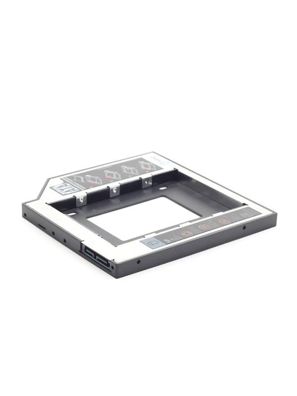 Gembird Slim mounting frame for 2.5'" drive to 5.25'" bay for drive up to 12.7mm