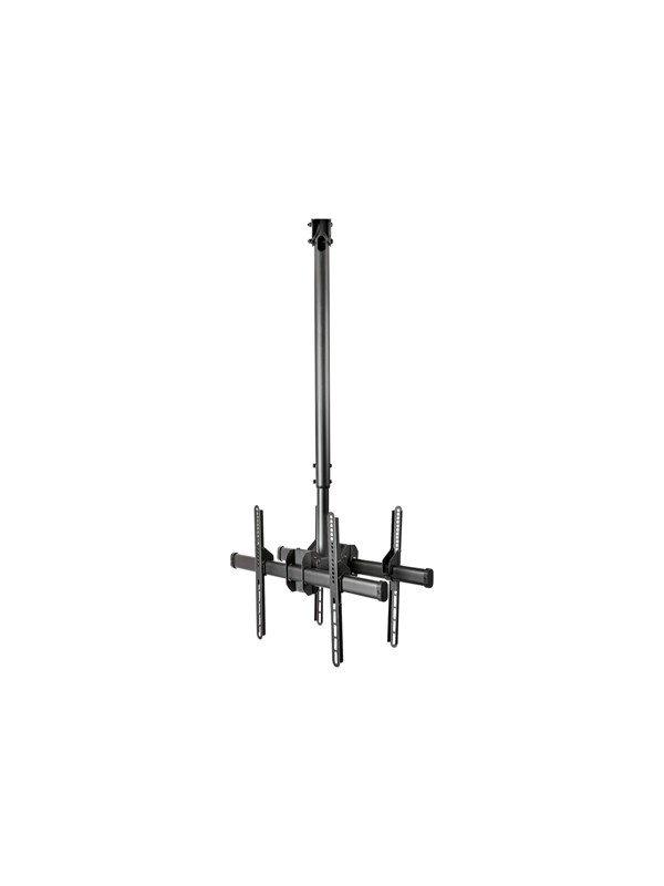 StarTech.com Ceiling TV Mount - For Dual Back-to-Back 32" to 75" Displays - ceiling mount - Maks 45 kg - Maks størrelse 75"