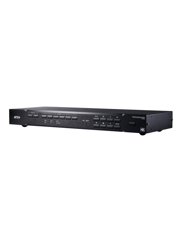 ATEN VP1920 9x2 4K Presentation Matrix Switch Video-/audioswitch HDMI/lomponentvideo/kompositvideo/VGA/DisplayPort/audio