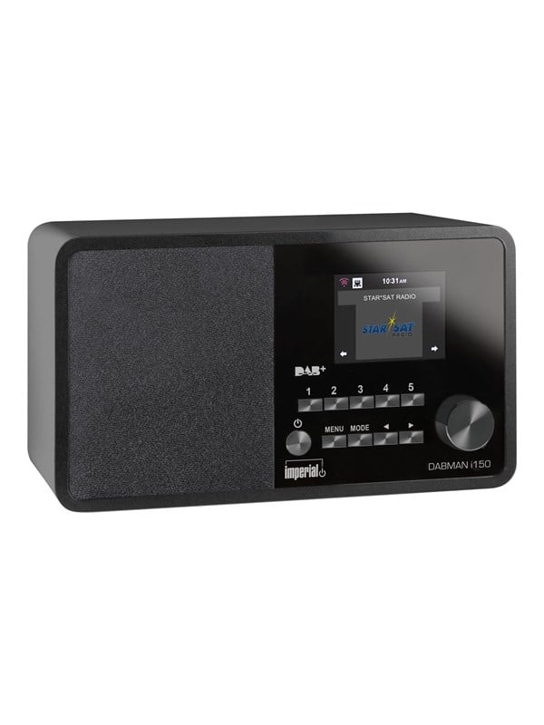 Imperial DABMAN i150 - DAB/DAB+/FM - Sort