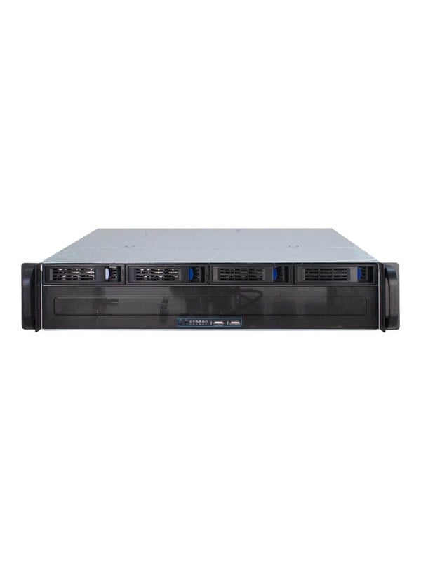 Inter-Tech IPC 2U-2404L - Kabinet - Server (Rack) - Sort