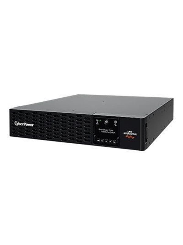 CyberPower Smart App Professional Rackmount Series PR3000ERTXL2U - UPS (stativ-monterbar / ekstern) - AC 220/230/240 V - 3000 Watt - 3000 VA - RS-232, USB - output-stikforbindelser: 8 - aktiv PFC - 2U - sort