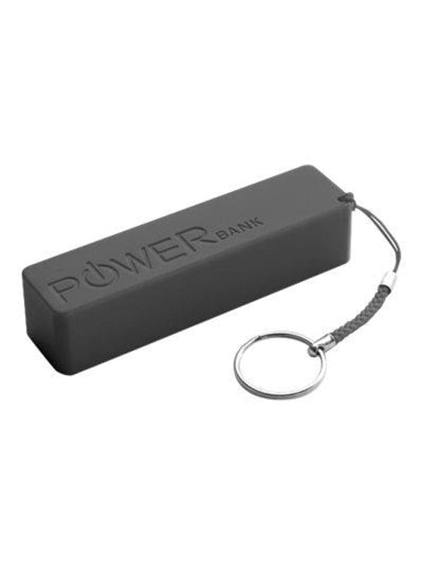 Esperanza Quark powerbank 2000 mAh - sort bærbar oplader med Micro-USB og USB-A