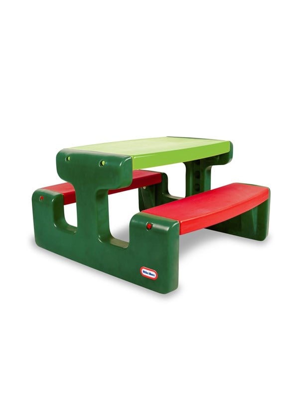 Little Tikes Picnicbord - Grøn/Rød - 1 stk - Fra 3 år