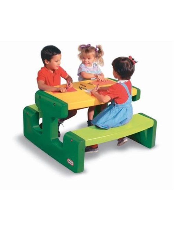 Little Tikes Stort Picnicbord - Stedsegrøn billede