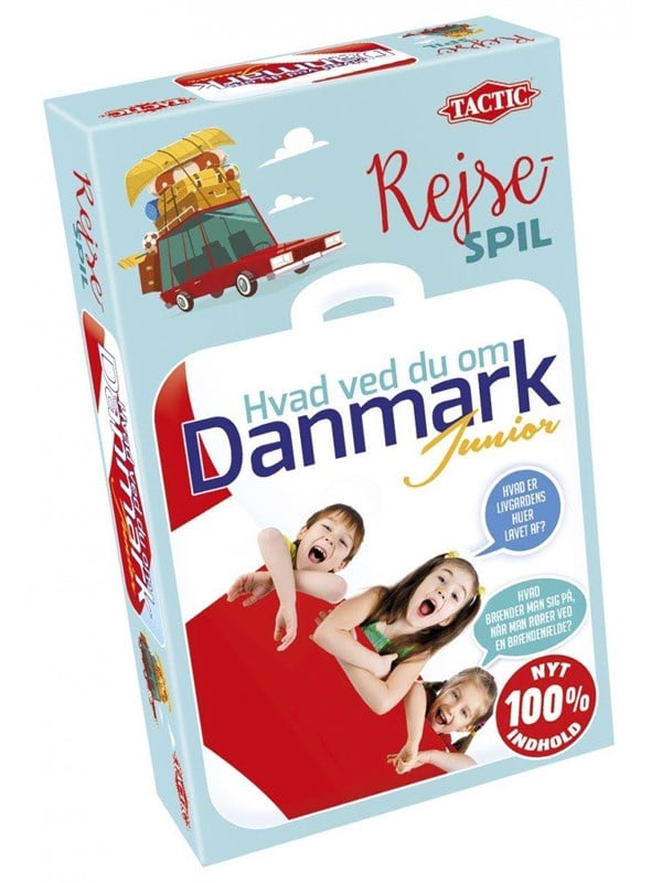 Tactic Hvad ved du om Danmark Junior rejsespil billede
