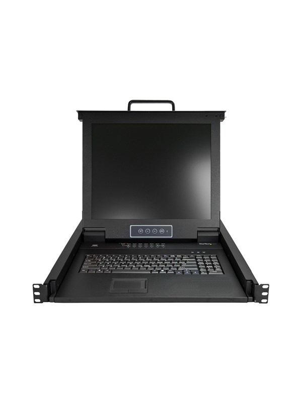 StarTech.com Rackmount KVM Console - 16 Ports with 17" LCD Monitor - KVM console - 17"