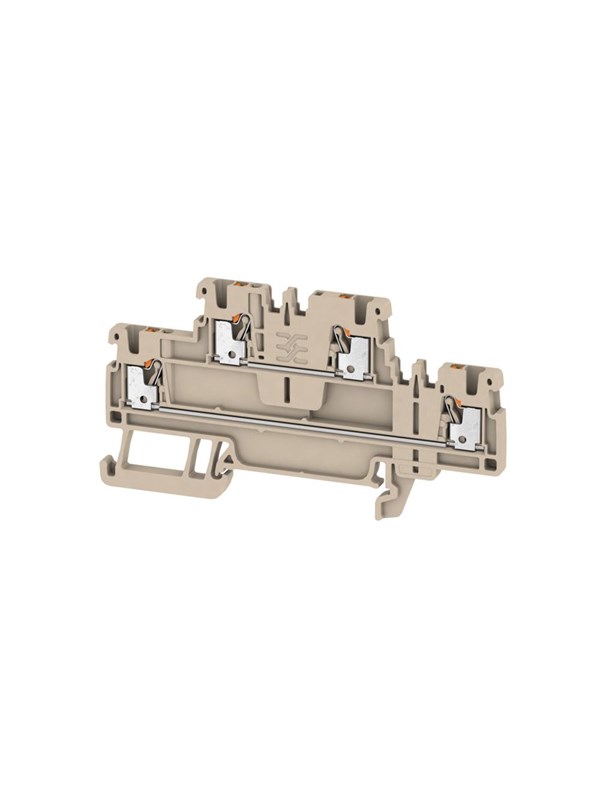 Gennemgangsklemme A2T 1.5 Beige