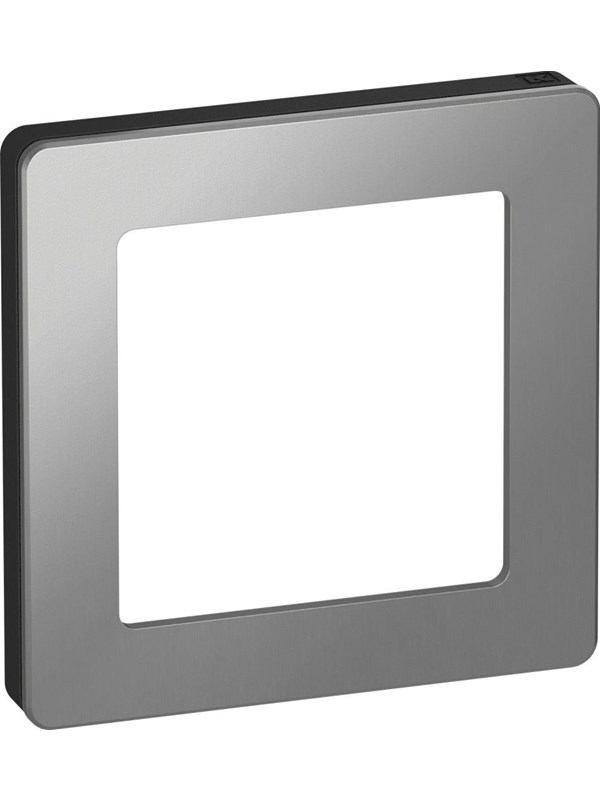 LK FUGA Pure 66 Design ramme 1 modul, stål