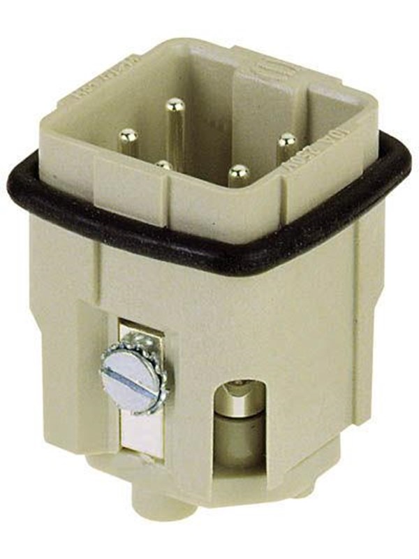 HARTING Stikindsats HAN 3 A hanstik skrueterminal maks 2,5mm2, 10A 4 polet + jord