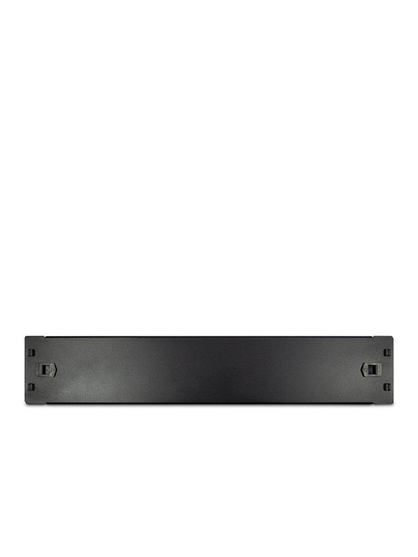 Inter-Tech 2U blind panel with screwless mounting in the colour RAL 9005