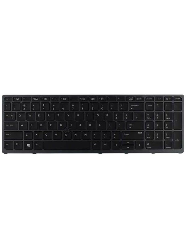 HP Keyboard (DANISH) - Bærbar tastatur - til udskiftning - Dansk