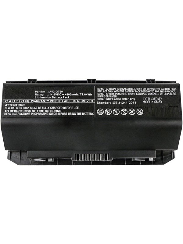 CoreParts Battery - laptop battery - Li-Ion - 4800 mAh - 71 Wh