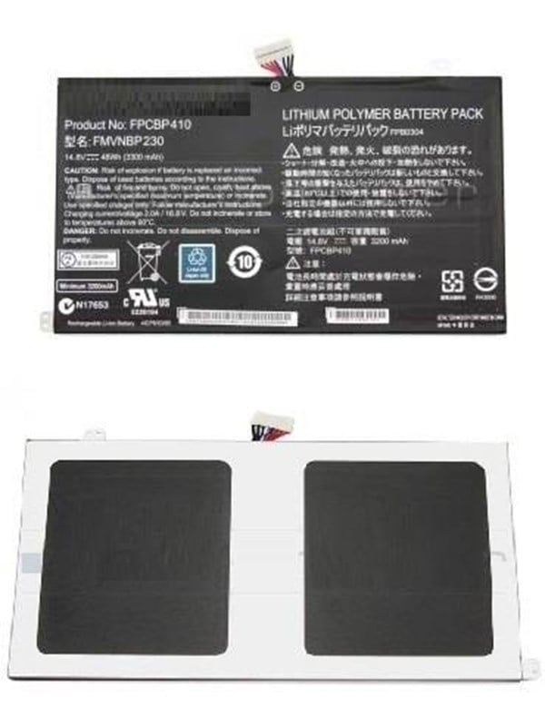 CoreParts - Batteri til bærbar computer (svarende til: Fujitsu FUJ:CP671425-XX) - Litiumion - 4-cellet - 3300 mAh - 48 Wh - for Fujitsu LIFEBOOK U554, U574