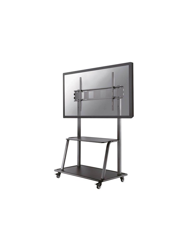 Neomounts NS-M4000BLACK - Mobile Flat Screen Floor Stand Trolley 60-105" - Maks 150 kg - Maks størrelse 105"