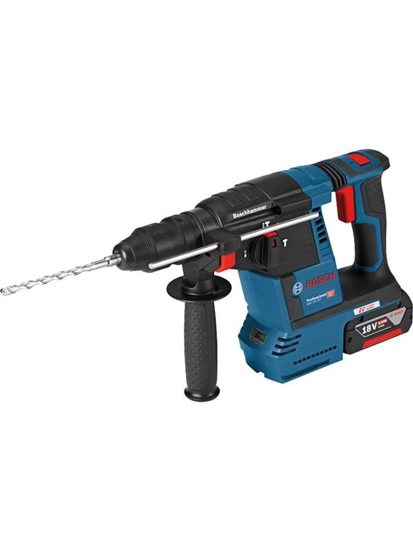 Bosch GBH 18V-26 F Professional Roterende hammer 2 batterier inkluderet 18V 2.6Joule