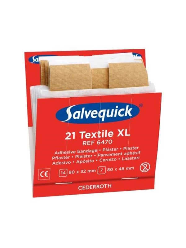 Cederroth Salvequick Band Aid Refiller XL billede