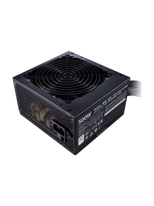 Cooler Master MWE White V2 500 Strømforsyning - 500 Watt - 120 mm - ATX 2.52 - 80 Plus White certified