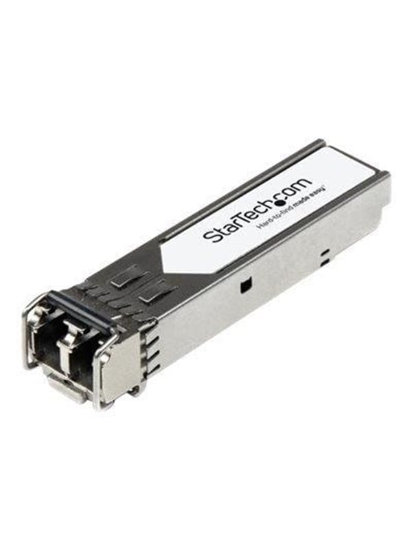 Startech Arista Networks SFP-1G-LX Compatible SFP Module, 1000BASE-LX, 1GbE Single Mode (SMF) Fiber SMF Optic Transceiver, 1GE Gigabit Ethernet SFP, LC Connector, 10km, 1310nm, DDM - Lifetime Warranty (AR-SFP-1G-LX-ST) - SFP (mini-GBIC) transceiver modul (svarende til: Arista Networks SFP-1G-LX) - 1GbE - 1000Base-LX - LC enkelttilstand - op til 10 km - 1310 nm
