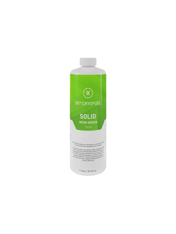EK Water Blocks EK-CryoFuel Solid Neon Green (Premix 1000mL) billede