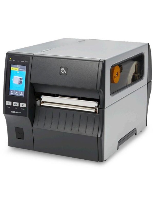 Zebra ZT400 Series ZT421 - Etiketprinter - direkte termisk/termisk overførsel - Rulle (17,8 cm) - 203 dpi - op til 305 mm/sek. - USB 2.0, LAN, seriel, USB vært, Bluetooth 4.1