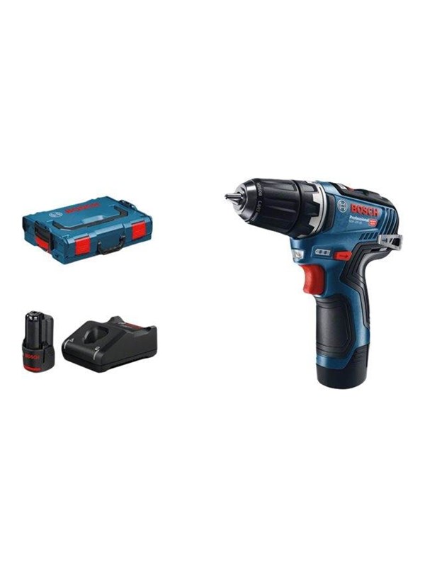 Bosch GSR 12V-35 Professional Bore-/skruemaskine 12V 2 batterier inkluderet