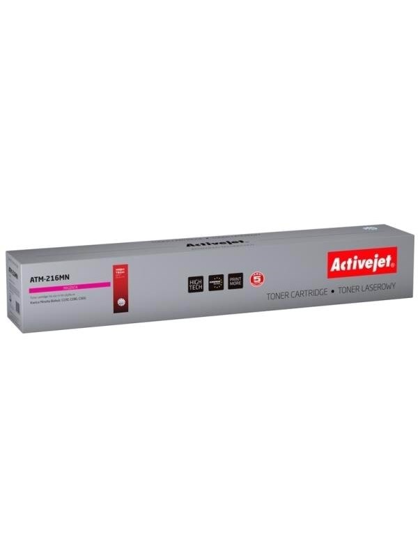 Activejet ATM-216MN magenta toner - kompatibel med Konica Minolta TN216M (Supreme, 26.000 sider)